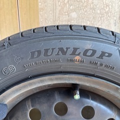 ノーマルタイヤ4本 155/65R14の画像