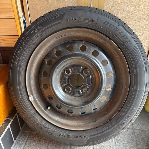 ノーマルタイヤ4本 155/65R14