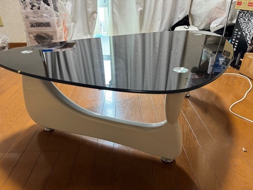 ガラスローテーブル (ギーミヤ) 古島のテーブル《座卓、ローテーブル