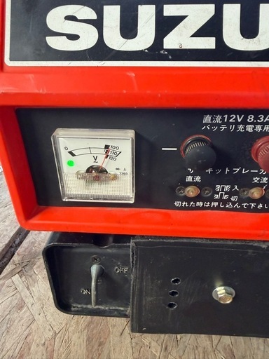 実働！発電機！SUZUKI  SX800R！