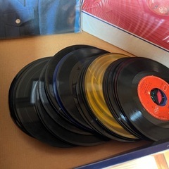 レコードいっぱいの画像