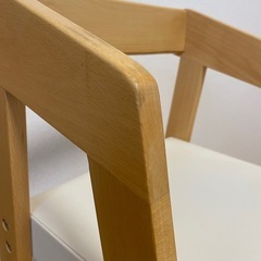 キッズチェア　ハイチェア　ナチュラルの画像