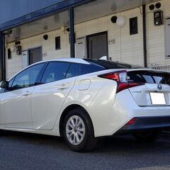 車検満タン プリウス 後期 セーフティセンス 衝突軽減ブレーキ レーダークルーズ ナビ Bluetooth バックモニター スマートキー LEDライト ETC ドラレコの画像
