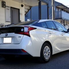 車検満タン プリウス 後期 セーフティセンス 衝突軽減ブレーキ レーダークルーズ ナビ Bluetooth バックモニター スマートキー LEDライト ETC ドラレコの画像