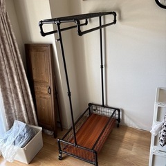 【取引中】洋服ラックの画像