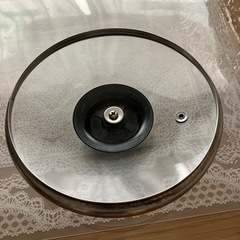 ガラス製とステンレス製 鍋ふたの画像