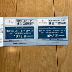 相鉄ホールディングス（株）株主優待券の画像