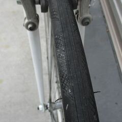 E732★17800円★整備済み クロスバイク中古自転車【アサヒ　ウイークエンドバイク　白　51㎝アルミ】の画像