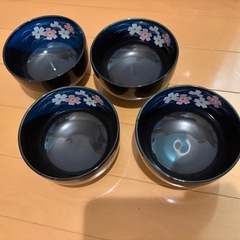 かわいい！花柄茶碗、ごはん茶碗、汁茶碗の画像