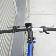 E733★16800円★整備済み スポーツ中古自転車 【クロスバイク　HEAD　青　49㎝　アルミフレーム】の画像