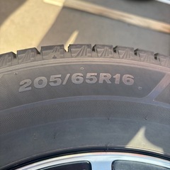中古スタッドレス　ホイール　205/65R16 2021年製　ブリヂストンVRX3 ヤリスクロス等！の画像