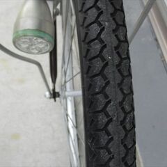 E735★限定特価★ 中古自転車 【　26インチ　軽快車　茶色　LEDダイナモライト 】の画像