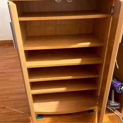 靴箱　縦95横60奥行33　引取先が決まりました！の画像