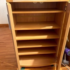 靴箱　縦95横60奥行33　引取先が決まりました！の画像