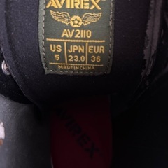 AVIREX バイク用ブーツの画像