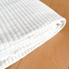 【取引中】綿100%  敷きパッド シングルサイズの画像