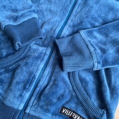 北欧子供服 Villervalla 74  ブルゾン　アウター　ブルーの画像