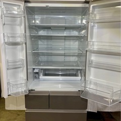 【年末セール】【12ヶ月保証】【展示品】Panasonic6ドア冷蔵庫 NR-F55HY2 2025年551Lの画像