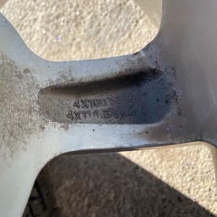 追記あり　14インチ4Hマルチホイールと廃タイヤ合計6本の画像