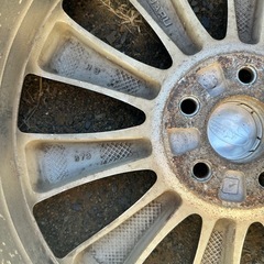 【商談中】値下げ⭕️ブリヂストンVRX 18インチホイール付き7.5部山〜8部山の画像