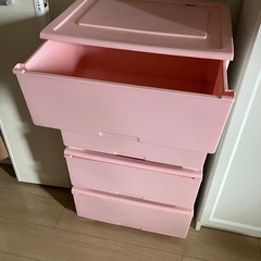 【お渡し決定】nitori  衣類収納ケース　積立引き出し 4個の画像