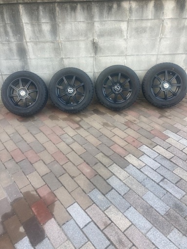 初代ハスラー アルミホイール スタッドレスのセット