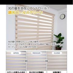 ロールカーテン　ロールスクリーンの画像