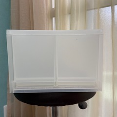 無印良品 ポリプロピレン 小物収納ケース 大 引出2個　　3個セットの画像