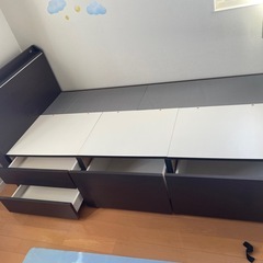 決まりました　
ニトリ収納ベッドの画像