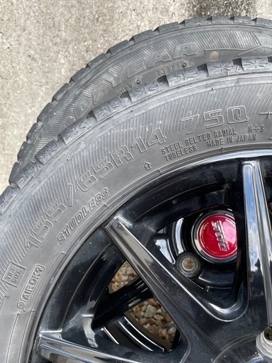 スタッドレス　155/65R14 軽用