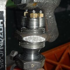 スポークのネジ切り器　ホーザン　バイスヘッド４個付き（♯９×２個・♯１０・♯１５）スパナ（２個）付き　箱・説明書付きの画像