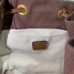 ミュウミュウ  Miumiu バックパックの画像