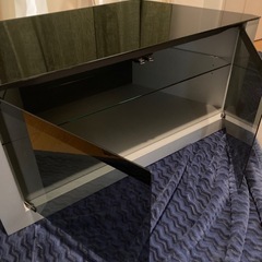 テレビ台（ガラス部分が多い）　　　の画像