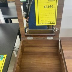 【ジャングルジャングル滋賀草津店】ジモティ来店特価‼ ドレッサー ブラウン J-251287の画像