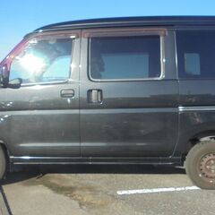 ☆彡２４ｙ純黒ハイゼットカーゴ『クルーズ４ＷＤ』！バリ山タイヤ！リモコン・集中ドア！切替４ＷＤ！実検ワイド令和８年４月末迄！の画像