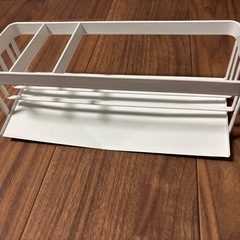 山崎実業 タワー（tower） 水が流れるスポンジ＆ボトルホルダー 5016 ホワイトの画像