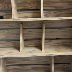 IKEAトレービー　シェルフと漫画ラックの画像