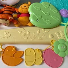 くまのプーさん 6WAY ジムにへんしんメリー 選べる回転 Disneyの画像