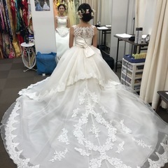 ウエディングドレス　Barbie バービー　Aラインの画像