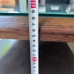 木製　ローテーブルの画像