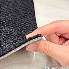 新品✨️未使用✨️ 洗える・ホットカーペット・床暖対応タイルカーペット 50X50cmの画像