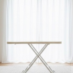 【決まりました】シンプルデスク／作業・勉強用（引き取り限定） の画像