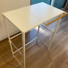 伸縮 ゴミ箱上ラック 【山崎実業 tower】の画像