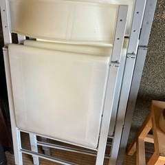 折りたたみチェア　3脚の画像
