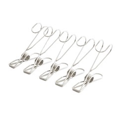 スリーコインズ　ステンレスフック5個セットの画像