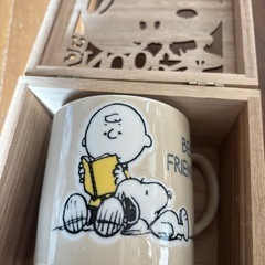 スヌーピー　マグカップと専用箱　未使用品の画像