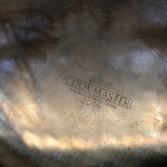 安心ステンレス製両手鍋の画像