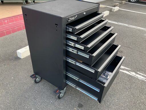 【エコツール豊田インター店】DeeN/ディーン 6段キャビネットJapanBasic DNX0061BK【愛知県/豊田市/工具】