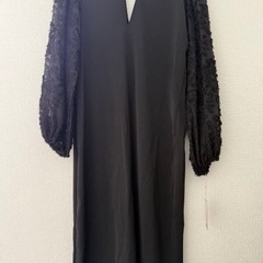 新品未使用 Bab ボリュームスリーブ2WAYワンピース　オケージョンワンピースの画像