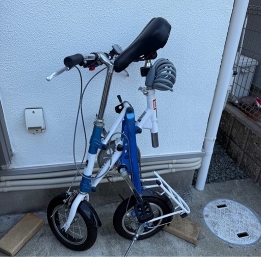 ☆格安☆【自転車折り畳み車 モバイリーワン MOBILLY ONE 12インチ ブルー